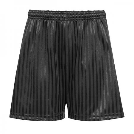 David Luke Shadow Stripe Black Shorts